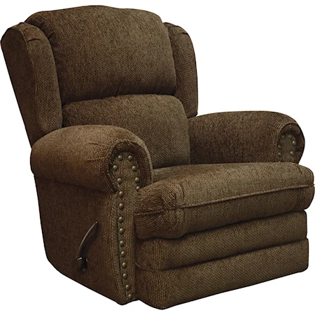 Rocker Recliner with Individually Driven Nail Heads